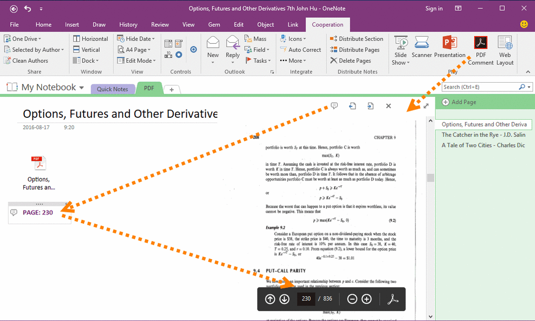 View And Annotate PDF Attach File Inside OneNote Office OneNote Gem 