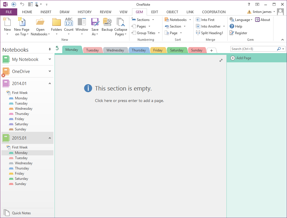 Copy OneNote Notebook s Structure And Paste Into Another One Office 