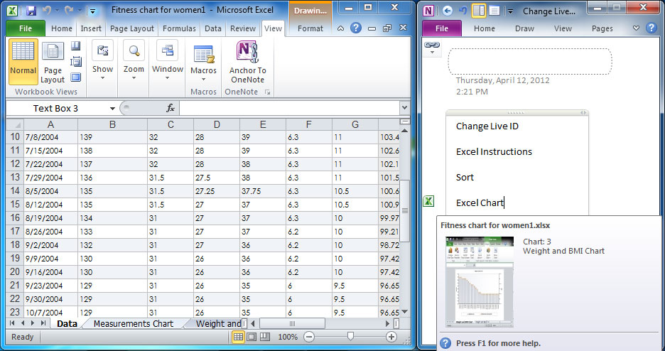 Anchor to OneNote Full