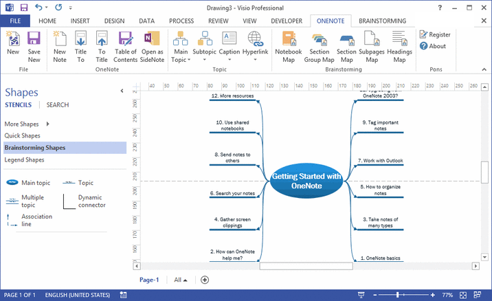 Pons for Visio and OneNote