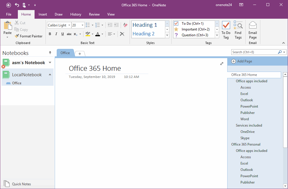 See the Effect Spawned in OneNote 