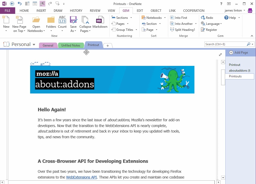 Reorganize the Scattered OneNote OCR Words into Paragraphs by One Click