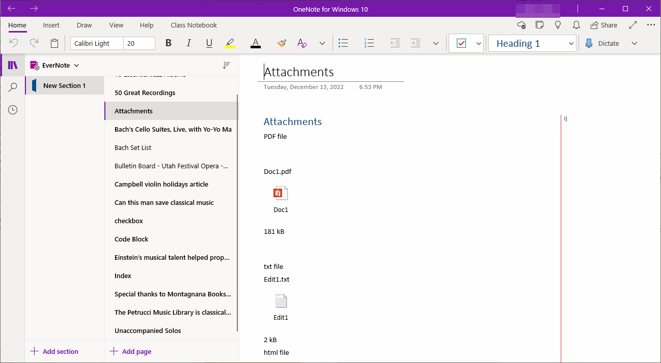 move from evernote to onenote