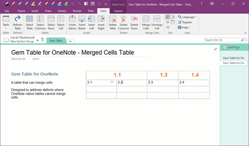 onenote for mac - section group